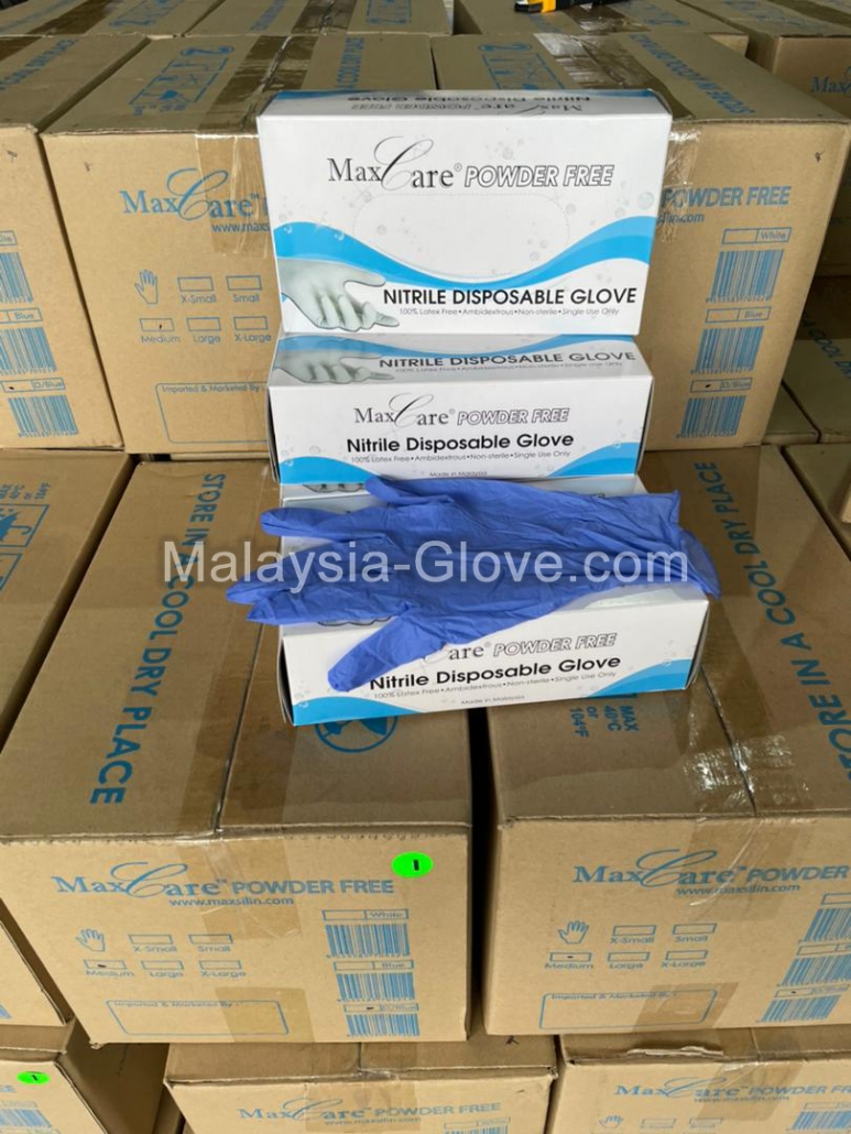 maxcare ready stock nitrile glove malaysia