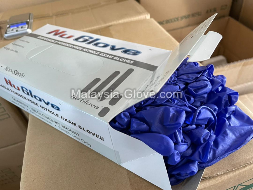 Nu Glove ready stock nitrile